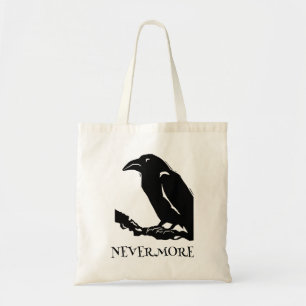 Nevermore Crow Raven Hocus Pocus Tote Bag