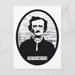 Nevermore Edgar Allan Poe Postcard