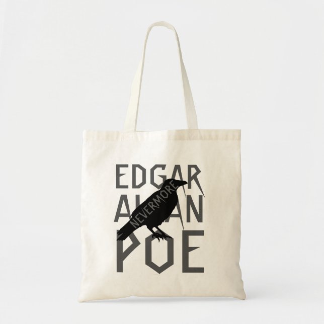 Nevermore Edgar Allan Poe Tote Bag (Front)