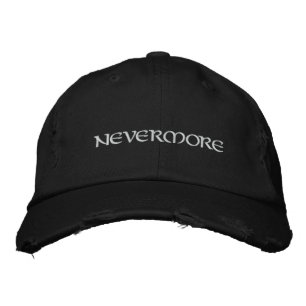 Nevermore Embroidered Hat