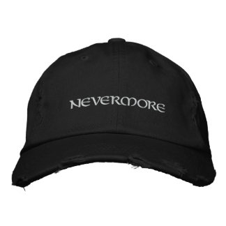 Nevermore Embroidered Hat