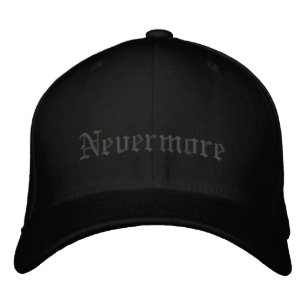 Nevermore Embroidered - Personalise Hat
