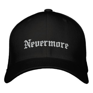 Nevermore Embroidered - Personalise Hat