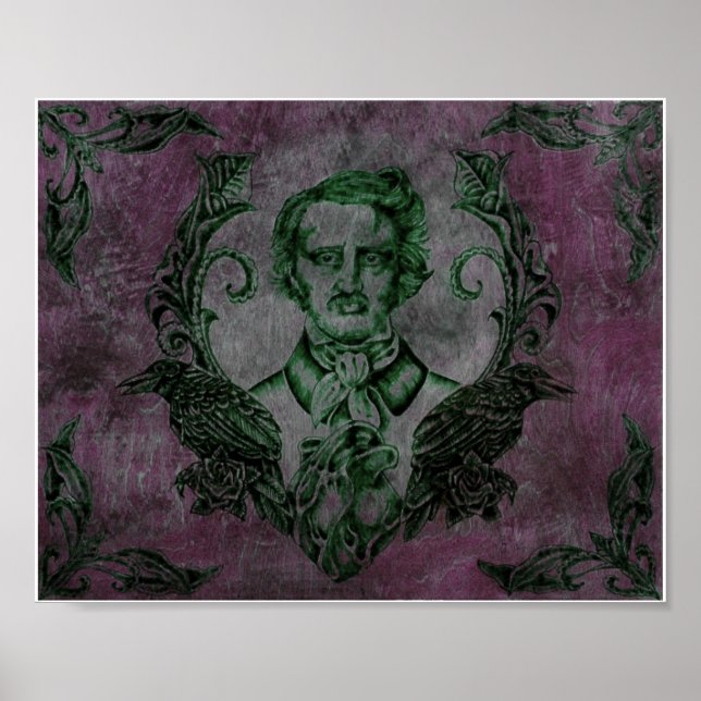 Nevermore in Purple Poster (Front)