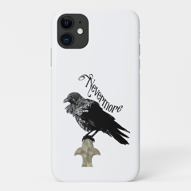 Nevermore Raven Case-Mate iPhone Case (Back)