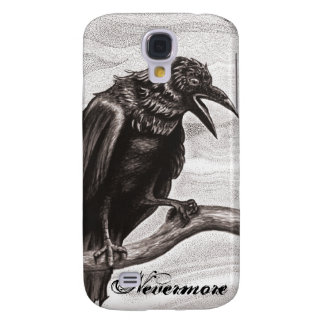 Nevermore Raven in the Mist Samsung Case