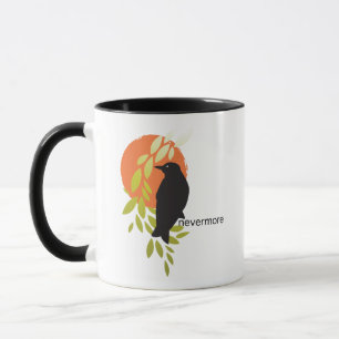 Nevermore - Raven & Moon by Poe Mug