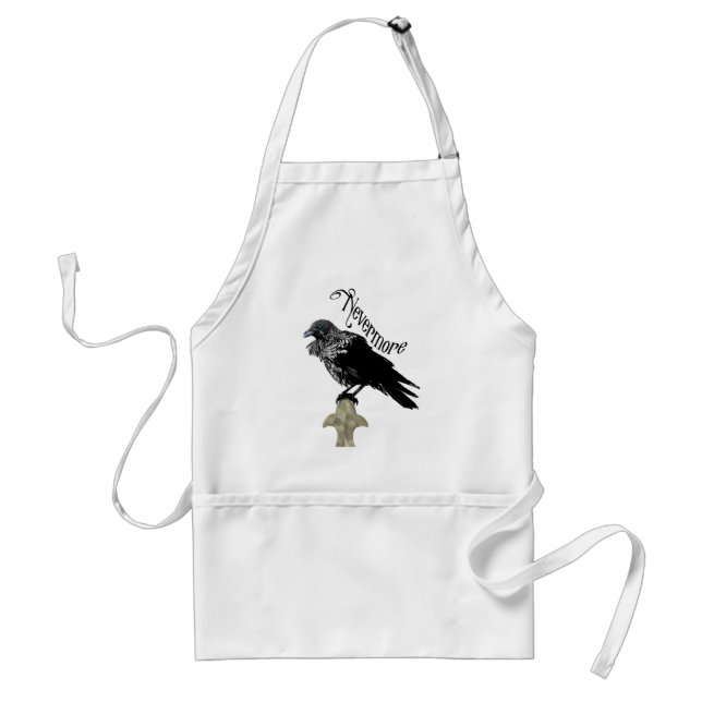Nevermore Raven Standard Apron (Front)