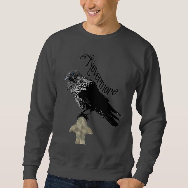Nevermore Raven Sweatshirt (Front)