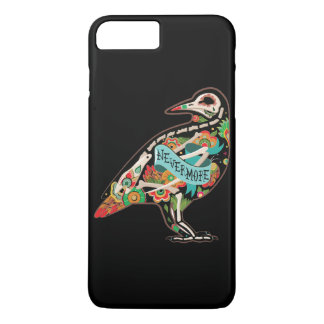 Nevermore Sugar Skull Raven iPhone 8 Plus/7 Plus Case