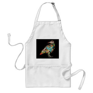 Nevermore Sugar Skull Raven Standard Apron