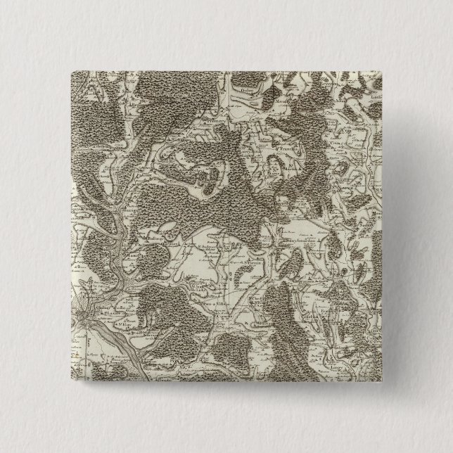 Nevers 15 Cm Square Badge (Front)