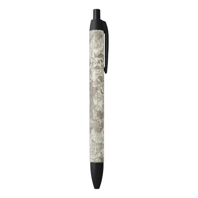 Nevers Black Ink Pen (Bottom (Vertical))