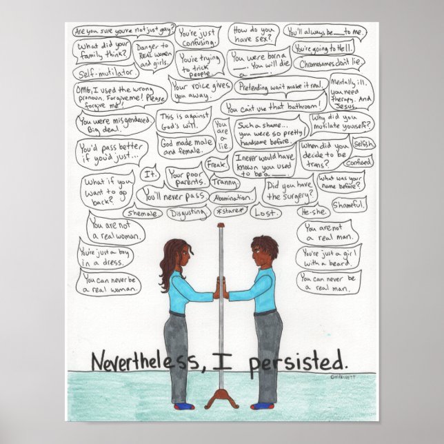 Nevertheless, I Persisted 11x14 Poster (Front)