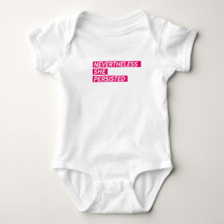 Nevertheless, She Persisted Baby Bodysuit