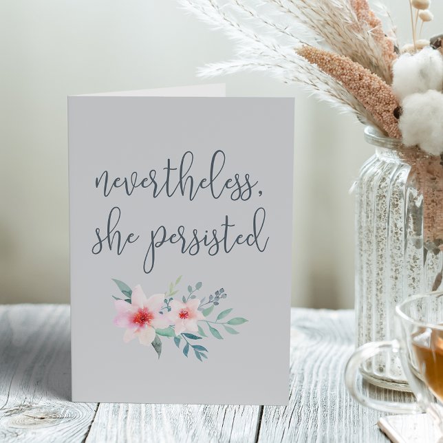 Nevertheless She Persisted Card (Creator Uploaded)
