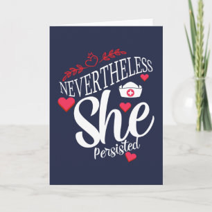 Nevertheless She Persisted Card