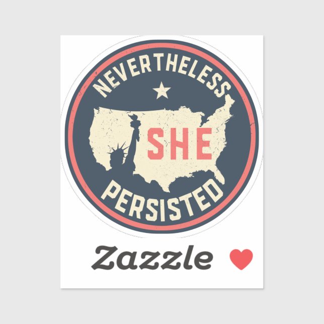 Nevertheless She Persisted Lady Liberty USA (Sheet)