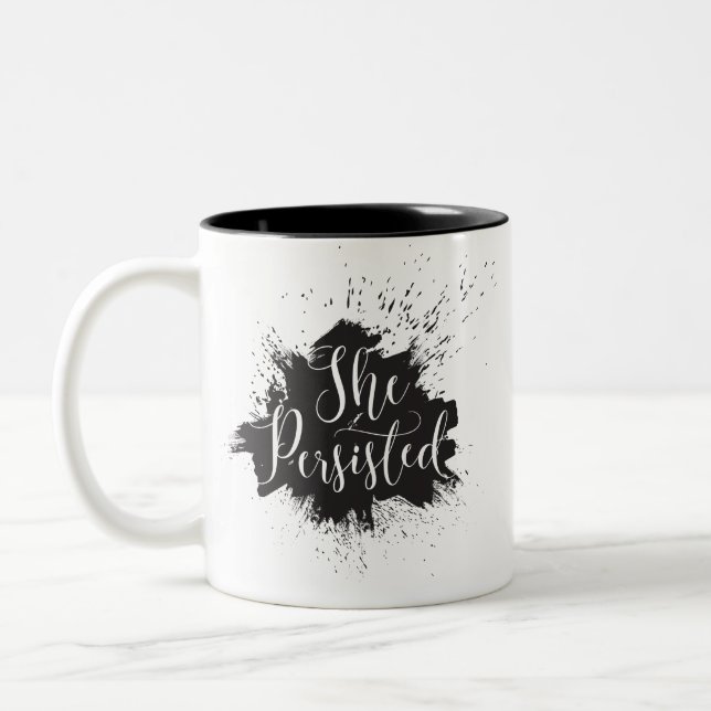 Nevertheless... She Persisted Mug (Left)