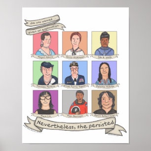 Nevertheless, She Persisted poster