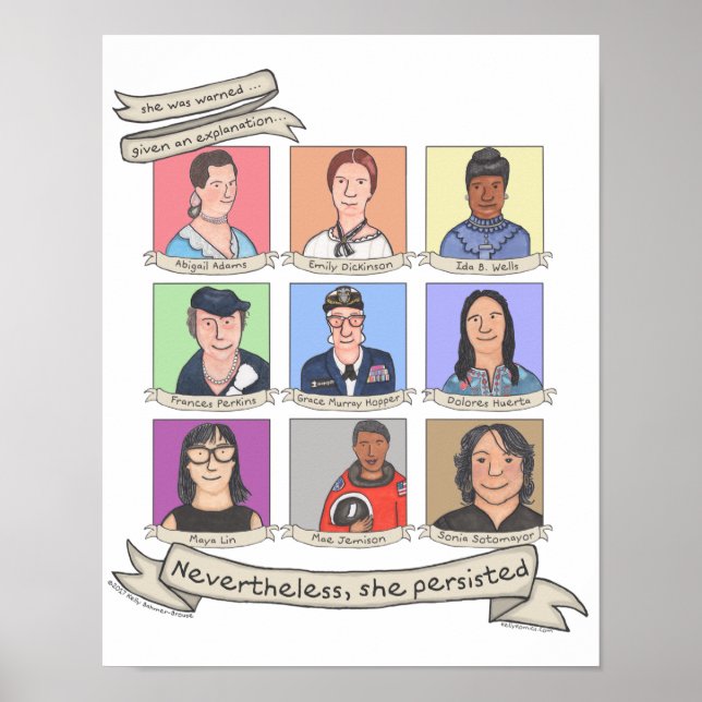 Nevertheless, She Persisted poster (Front)