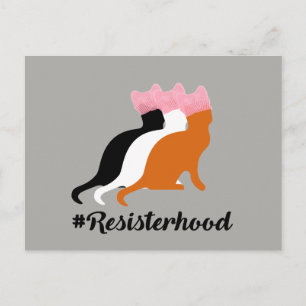 Nevertheless She Persisted Resisterhood Postcard