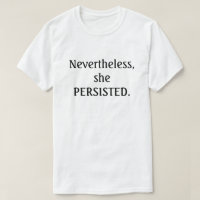 Nevertheless, she persisted.