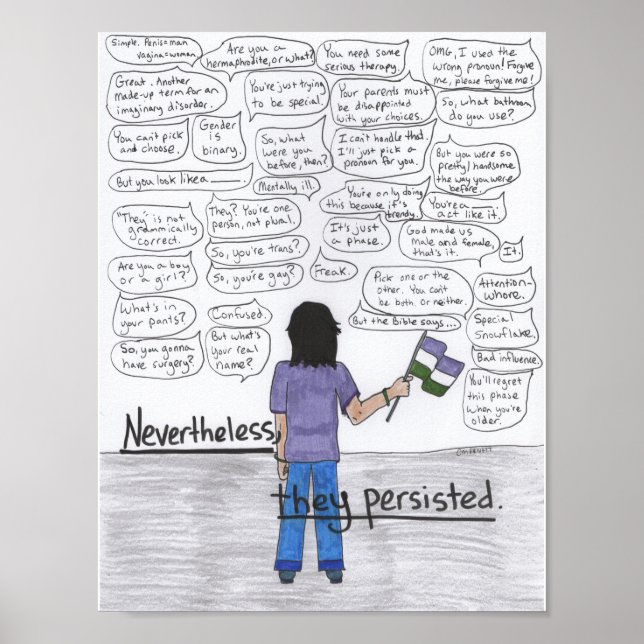 Nevertheless, They Persisted Poster (Front)
