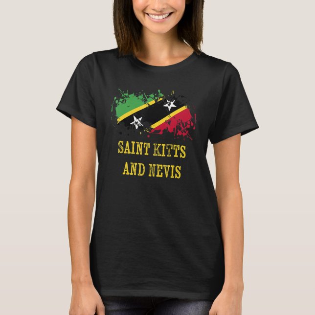 Nevian enthusiasts for Saint Kitts and Nevis T-Shirt (Front)