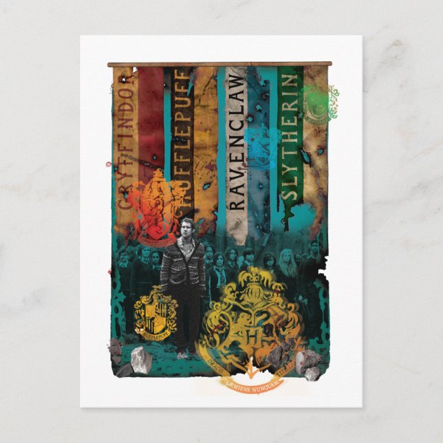 Neville Longbottom Collage 1 Postcard (Front)