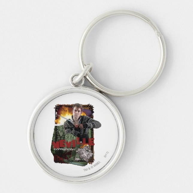 Neville Longbottom Collage 2 Key Ring (Front)