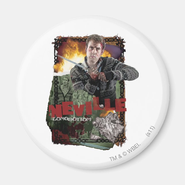 Neville Longbottom Collage 2 Magnet (Front)