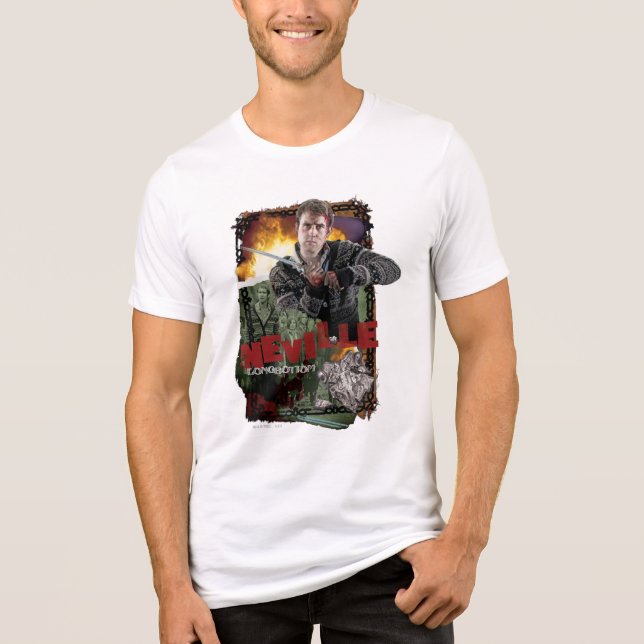 Neville Longbottom Collage 2 Tri-Blend Shirt (Front)