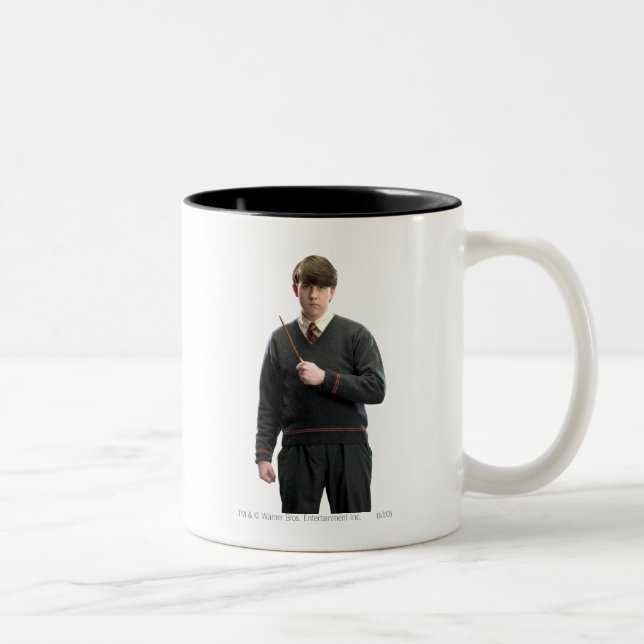 Neville Longbottom Crossed Arms Two-Tone Coffee Mug (Right)