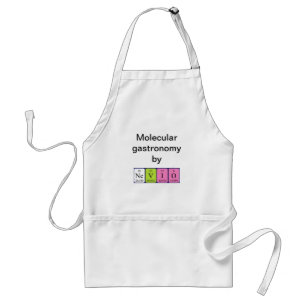 Nevio periodic table name apron