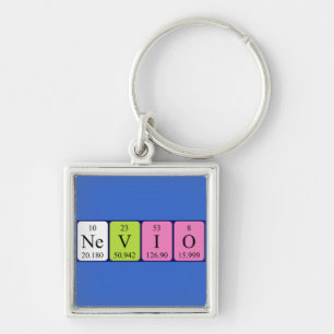 Nevio periodic table name keyring
