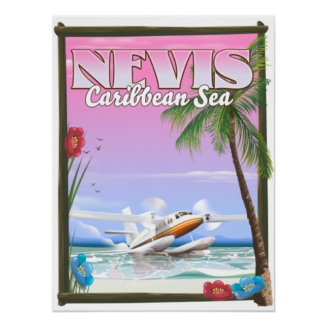 Nevis Holiday poster. Poster (Front)