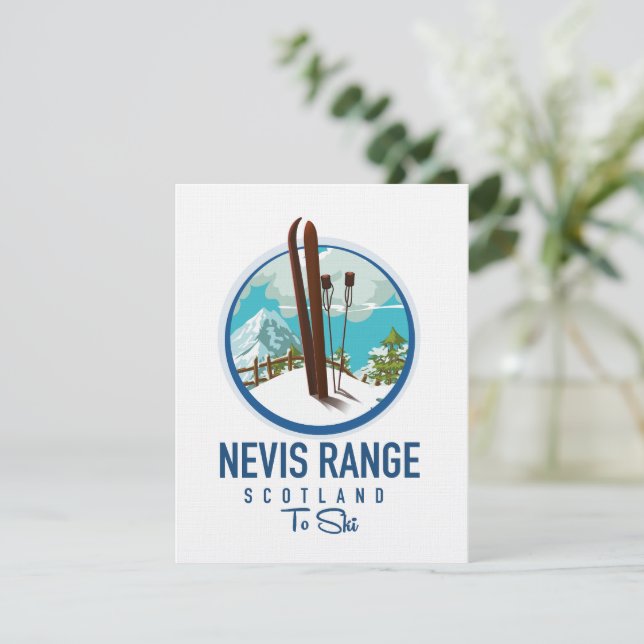 Nevis Range scotland Ski logo (Standing Front)