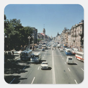 Nevsky Prospekt Square Sticker