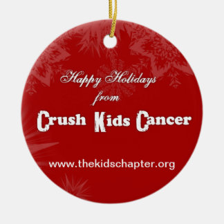 *NEW 2013* Crush Kids Cancer Ornament