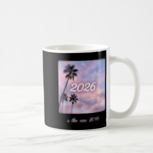 New 2016 Retro Palm Tree Sunset Coffee Mug