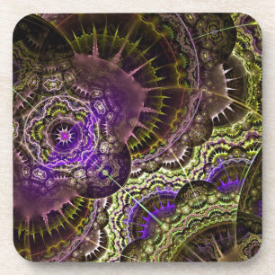 New Abstract Art Acrylic Print Coaster