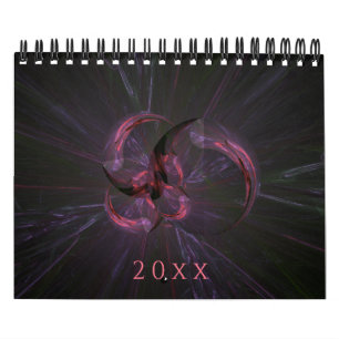 New Abstract Fractal Art Calendar