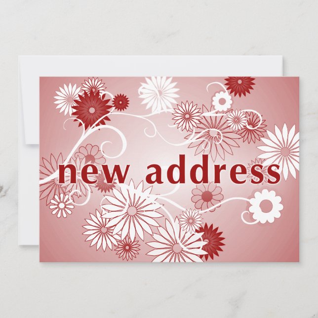 new address announcement (Front)