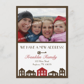 New Address Announcement Card