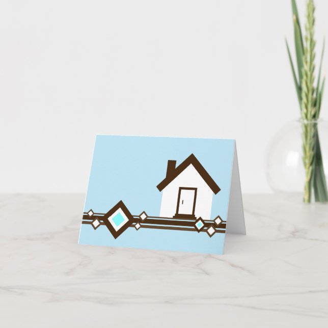 new address announcement : diamond striped home (Front)