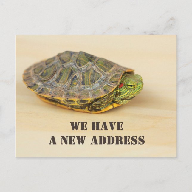 New Address Announcement Postcard (Front)