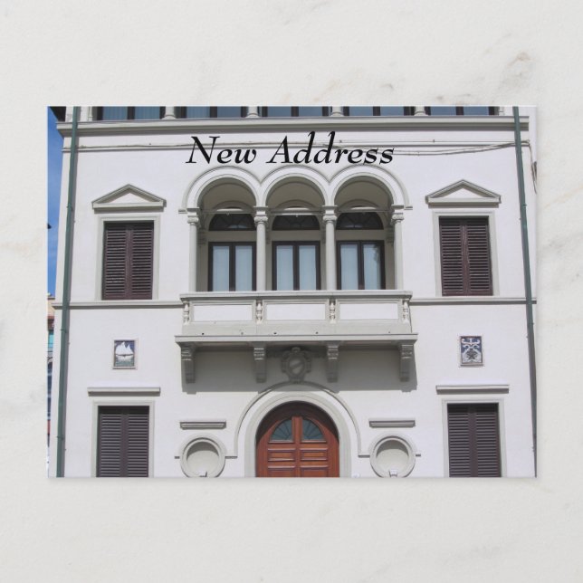 New Address Announcement Postcard (Front)