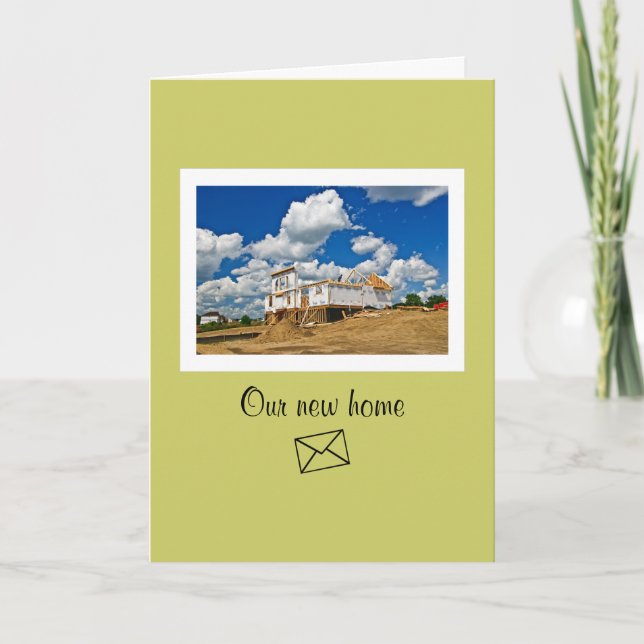 New Address Card (Front)