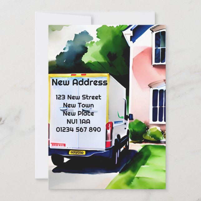 New Address Cards (Front)